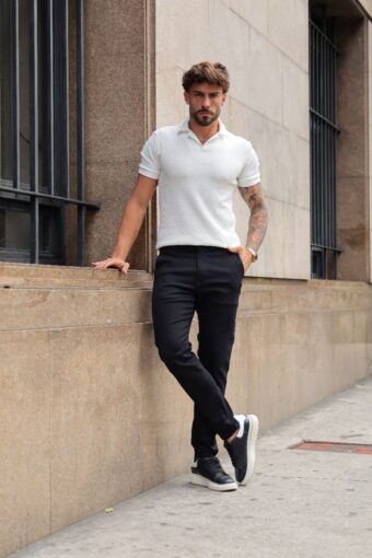 CALÇA ALFAIATARIA SLIM PRETO