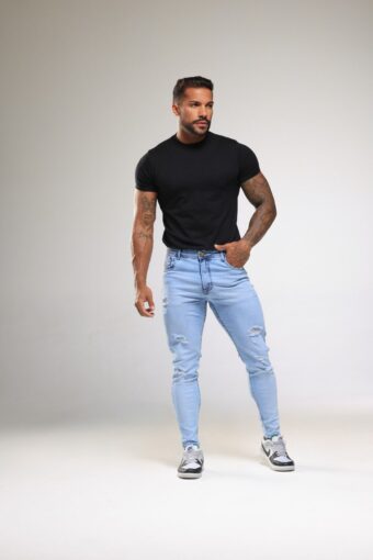 CALÇA JEANS SKINNY SKY CLEAN DEVORÊ