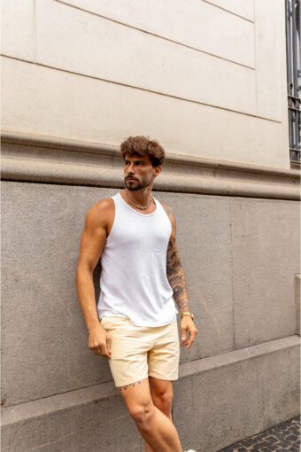 SHORT MAURICINHO AMARELO