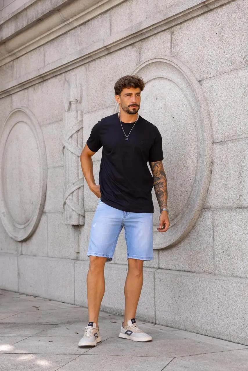 BERMUDA JEANS SKY CLEAN DEVORE