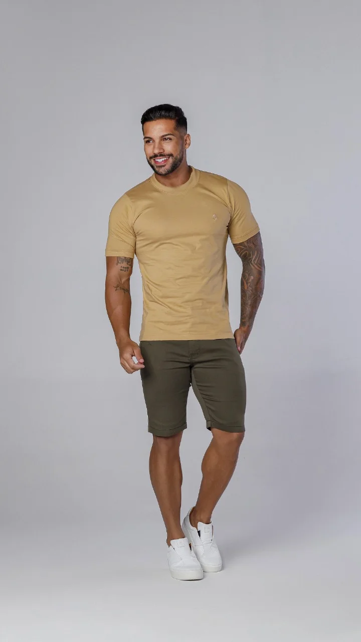 BERMUDA ALFAIATARIA VERDE