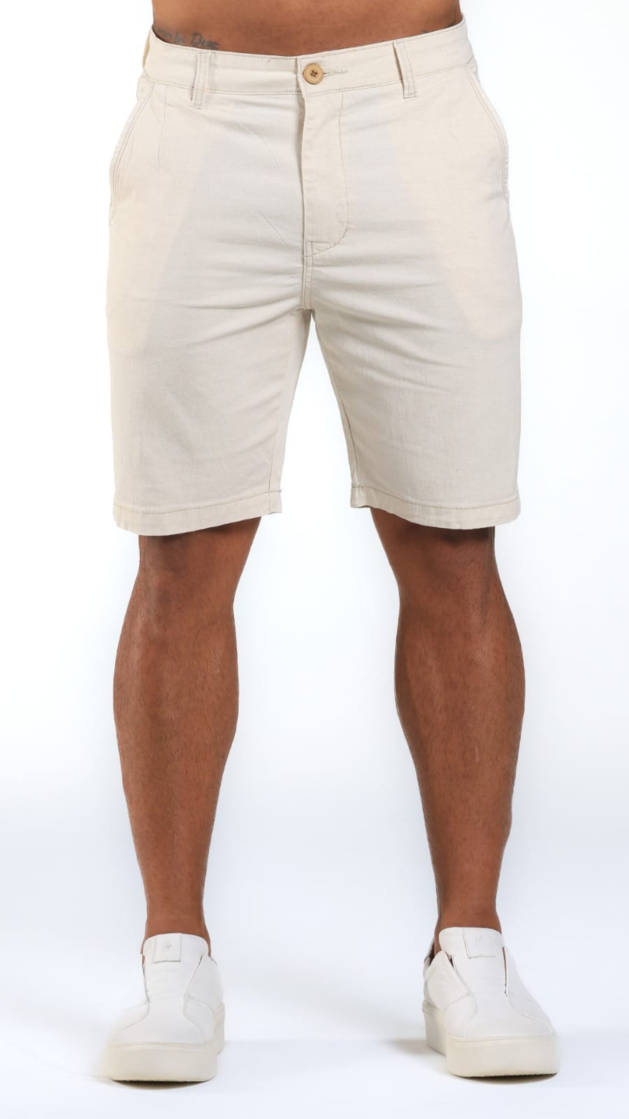 BERMUDA ALFAIATARIA AREIA - Imagem 4