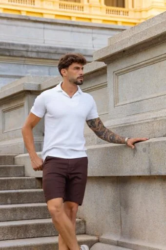 BERMUDA ALFAIATARIA CAFÉ