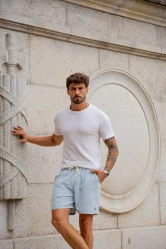 SHORT MAURICINHO AZUL